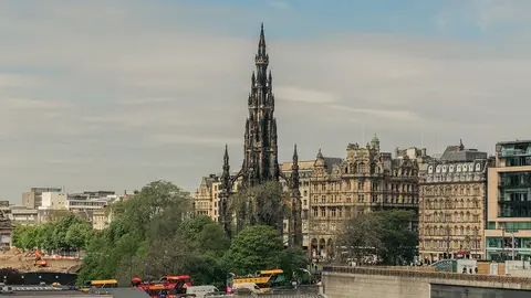 Monumento a Walter Scott en Edimburgo Monumento a Walter Scott en Edimburgo