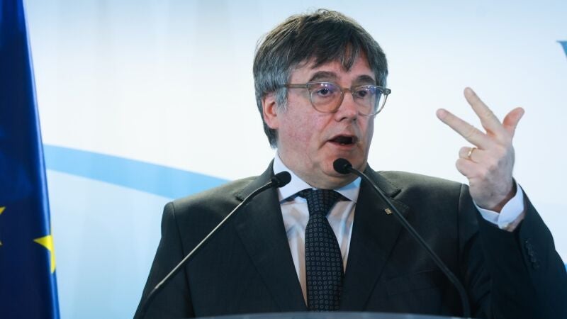 Imagen de archivo del expresidente de la Generalitat, Carles Puigdemont. 