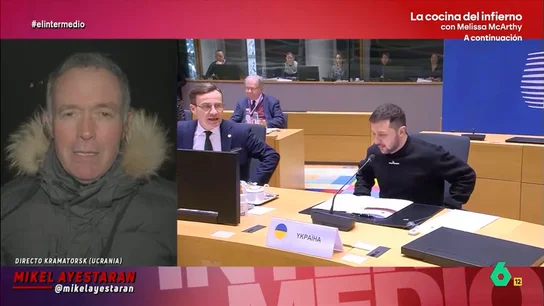 Mikel Ayestaran expone que, tras tres años de conflicto, los ucranianos "tienen claro que Rusia no va a detenerse" El periodista explica que la palabra más repetida entre los ucranianos es "cansancio". Además, en todos los casos, le han manifestado que "tienen miedo de que esto pare para volver a empezar dentro de unos años".