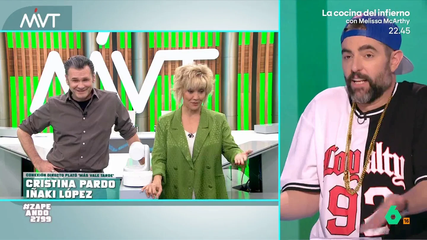 Cristina Pardo, sobre los partes del papa: "Por la mañana los hace alguien que le quiere y por la tarde otro que desea que se muera" Cristina Pardo adelanta en su conexión con Zapeando que Más Vale Tarde abordará el estado de salud del papa Francisco, en cuyos partes médicos "por la mañana está muy bien y por la tarde que lo perdemos".