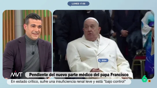 Más Vale Tarde (24-02-25) José Beltrán: "Se ha convocado un rosario en la Plaza de San Pedro. La última vez que se hizo, Juan Pablo II estaba agonizando" Más Vale Tarde (24-02-25) José Beltrán: "Se ha convocado un rosario en la Plaza de San Pedro. La última vez que se hizo, Juan Pablo II estaba agonizando"