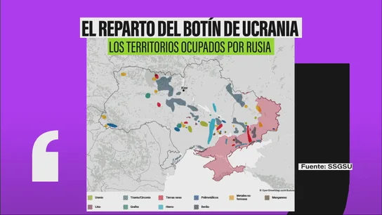 Trump, Rusia y la UE, en la carrera por los recursos de Ucrania Trump, Rusia y la UE, en la carrera por los recursos de Ucrania