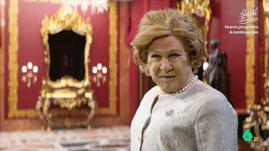 Joaquín Reyes imita a la Reina Sofía: "Si lo llego a saber, soy yo la que defrauda a Hacienda" Joaquín Reyes imita a la Reina Sofía: "Si lo llego a saber, soy yo la que defrauda a Hacienda"