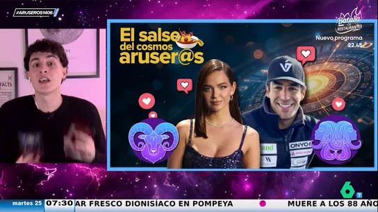 Jabifus analiza la compatibilidad de Laura Escanes (Aries) y Joan Verdú (Géminis): "Fluyen a nivel de pareja, son signos muy vivos" Jabifus analiza la compatibilidad de Laura Escanes (Aries) y Joan Verdú (Géminis): "Fluyen a nivel de pareja, son signos muy vivos"