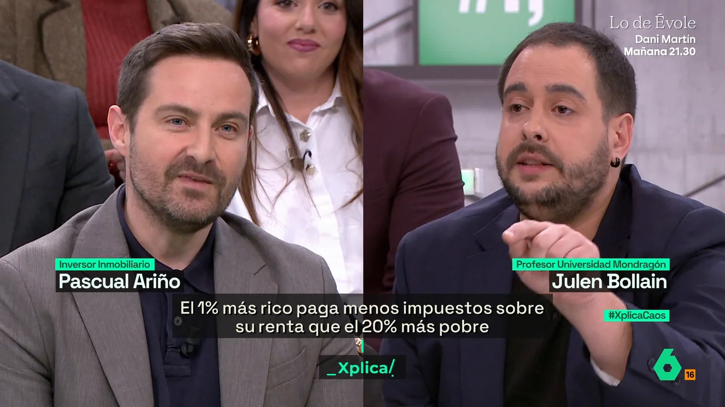 XPLICA Julen Bollain, a un empresario que se ha mudado a Andorra: "Lo que has hecho es insolidario" XPLICA Julen Bollain, a un empresario que se ha mudado a Andorra: "Lo que has hecho es insolidario"