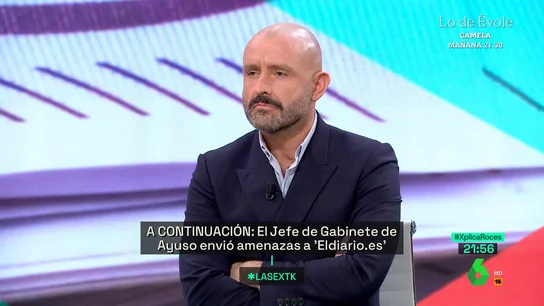 Escolar, sobre Ayuso: "Debe ser la primera persona a la que Hacienda hace una inspección que le sale a devolver tras imputarle tres delitos penales" Escolar, sobre Ayuso: "Debe ser la primera persona a la que Hacienda hace una inspección que le sale a devolver tras imputarle tres delitos penales"