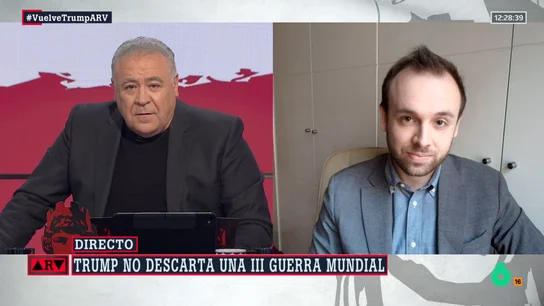 Yago Rodríguez, sobre la advertencia de Trump de una Tercera Guerra Mundial: "No creo que estemos cerca" Yago Rodríguez, sobre la advertencia de Trump de una Tercera Guerra Mundial: "No creo que estemos cerca"