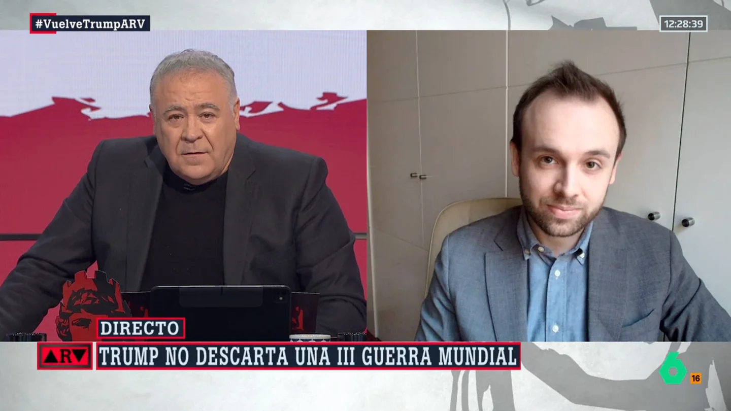 Yago Rodríguez, sobre la advertencia de Trump de una Tercera Guerra Mundial: "No creo que estemos cerca" Yago Rodríguez, sobre la advertencia de Trump de una Tercera Guerra Mundial: "No creo que estemos cerca"