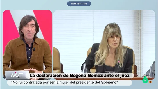 Benjamín Prado, sobre el caso de Begoña Gómez: "Si el sentido común lo representa el juez Peinado, vamos apañados" Benjamín Prado, sobre el caso de Begoña Gómez: "Si el sentido común lo representa el juez Peinado, vamos apañados"