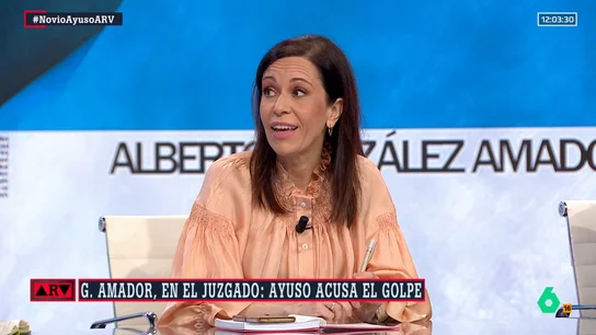 Ángeles Caballero, sobre Ayuso Ángeles Caballero, sobre Ayuso