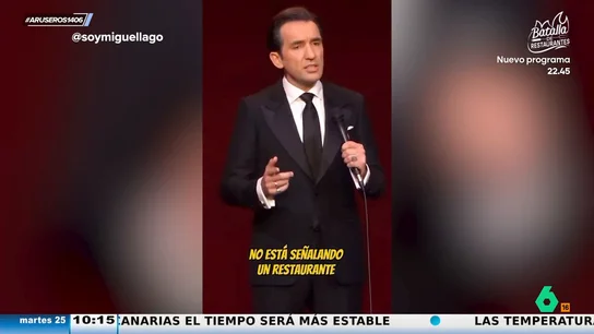 Miguel Lago, sobre Ábalos: "Si te dice que ahí se come bien no está señalando a un restaurante" Miguel Lago, sobre Ábalos: "Si te dice que ahí se come bien no está señalando a un restaurante"
