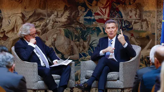 Feijóo extrema su discurso acusando a Sánchez de comprar el alquiler de la Moncloa con dinero público Feijóo extrema su discurso acusando a Sánchez de comprar el alquiler de la Moncloa con dinero público