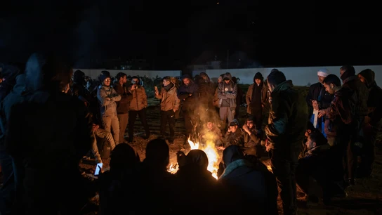 Palestinos esperan la liberación de sus familiares Palestinos esperan la liberación de sus familiares