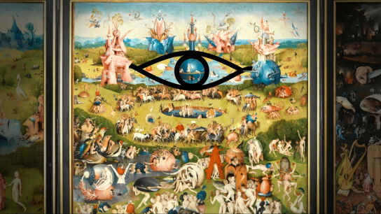 El ojo oculto en 'El jard&iacute;n de las delicias'