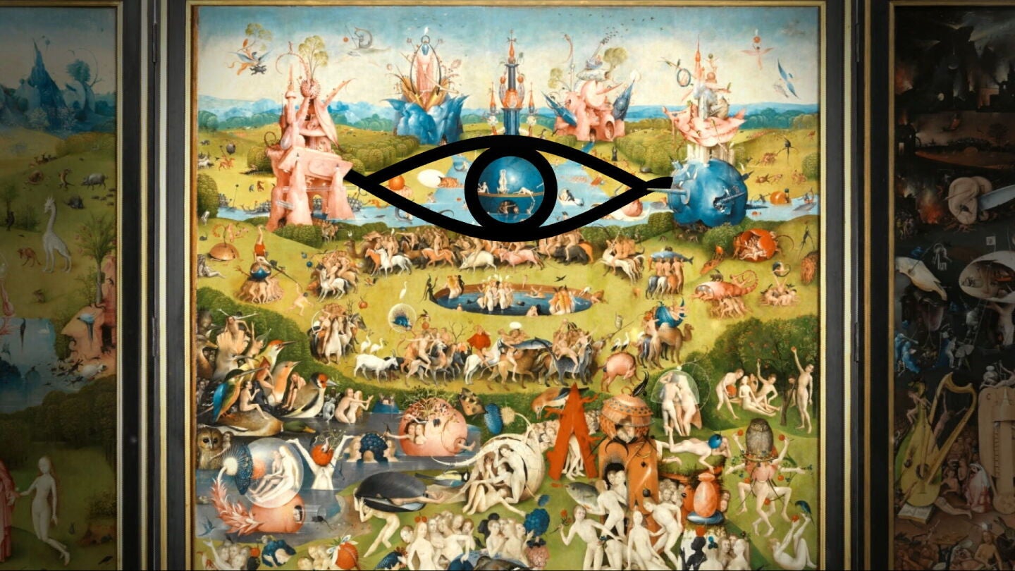 El ojo oculto en 'El jard&iacute;n de las delicias'