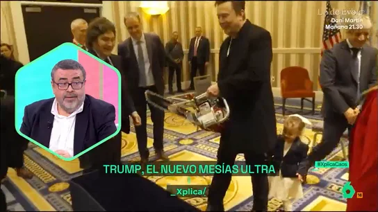 XPLICA Pedro Rodríguez, sobre la ultraderecha: "Se están olvidando de las formas, si tienen que hacer el saludo nazi lo hacen" XPLICA Pedro Rodríguez, sobre la ultraderecha: "Se están olvidando de las formas, si tienen que hacer el saludo nazi lo hacen"
