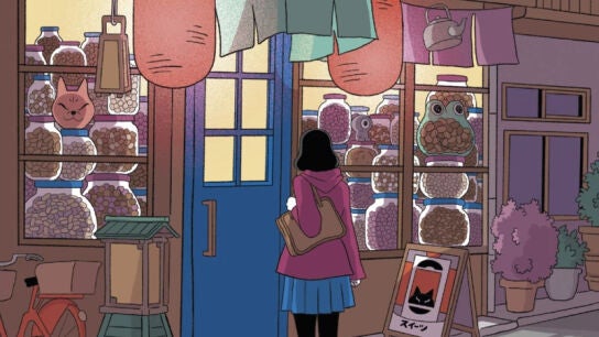 Cubierta de 'La tienda de los deseos', de Hiyoko Kurisu