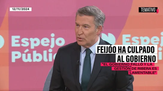 El papelón de Feijóo para evitar señalar a Mazón: prefiere culpar al Gobierno antes que asumir errores en el PP El papelón de Feijóo para evitar señalar a Mazón: prefiere culpar al Gobierno antes que asumir errores en el PP