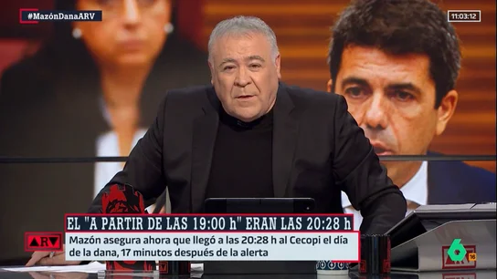 Ferreras responde a Mazón Ferreras responde a Mazón