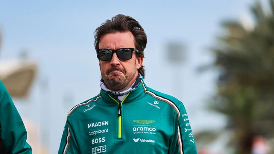 Fernando Alonso en los test de Baréin Fernando Alonso en los test de Baréin