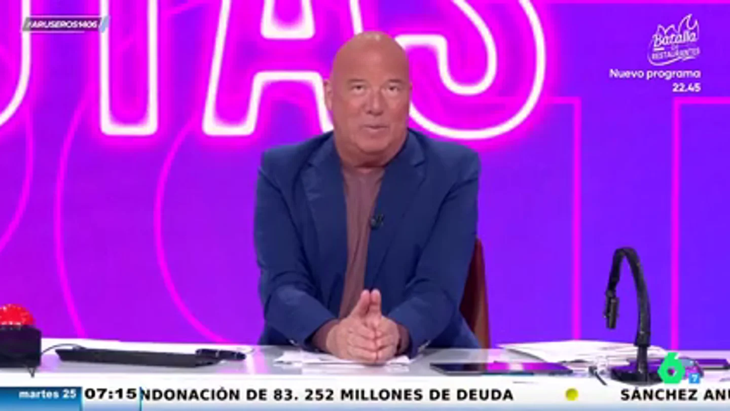 Alfonso Arús opina sobre Pedro Almodóvar: "No me interesa como director. Está rancio últimamente" Alfonso Arús opina sobre Pedro Almodóvar: "No me interesa como director. Está rancio últimamente"