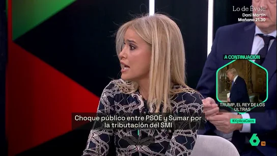 XPLICA Afra Blanco, sobre tributar el SMI: "Debe estar exento porque no alcanza el 60% del salario medio" XPLICA Afra Blanco, sobre tributar el SMI: "Debe estar exento porque no alcanza el 60% del salario medio"