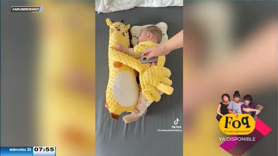 Así es el peluche viral que simula palmaditas para que el bebé duerma plácidamente toda la noche Así es el peluche viral que simula palmaditas para que el bebé duerma plácidamente toda la noche