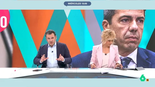 Iñaki López dicta sentencia sobre la agenda de Mazón el día de la DANA: "Tiene más huecos que un queso gruyer" Más Vale Tarde reconstruye en este vídeo las reuniones y actos a los que asistió Carlos Mazón el día de la DANA, así como las más de 3 horas en blanco desde su comida en 'El Ventorro' y su llegada al CECOPI a las 20:28 horas.