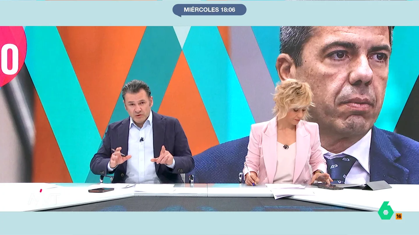 Iñaki López dicta sentencia sobre la agenda de Mazón el día de la DANA: "Tiene más huecos que un queso gruyer" Más Vale Tarde reconstruye en este vídeo las reuniones y actos a los que asistió Carlos Mazón el día de la DANA, así como las más de 3 horas en blanco desde su comida en 'El Ventorro' y su llegada al CECOPI a las 20:28 horas.