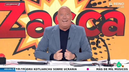 La reacción de Alfonso Arús tras ver un fragmento de la entrevista de Jordi Évole a Gabriel Rufián: "Solo aquí hay cuatro 'zascas'" La reacción de Alfonso Arús tras ver un fragmento de la entrevista de Jordi Évole a Gabriel Rufián: "Solo aquí hay cuatro 'zascas'"