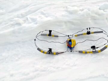GOAT es capaz de atravesar duros entornos alpinos en condiciones de nieve y sequedad