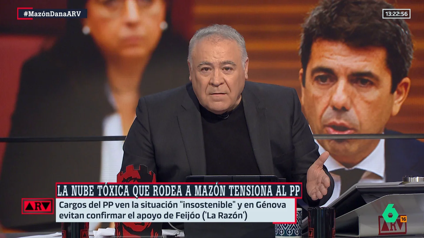 Ferreras, tras la decisión del PP de que la periodista que comió con Mazón no comparezca en el Senado: "No quieren que se sepa la verdad" Ferreras, tras la decisión del PP de que la periodista que comió con Mazón no comparezca en el Senado: "No quieren que se sepa la verdad"