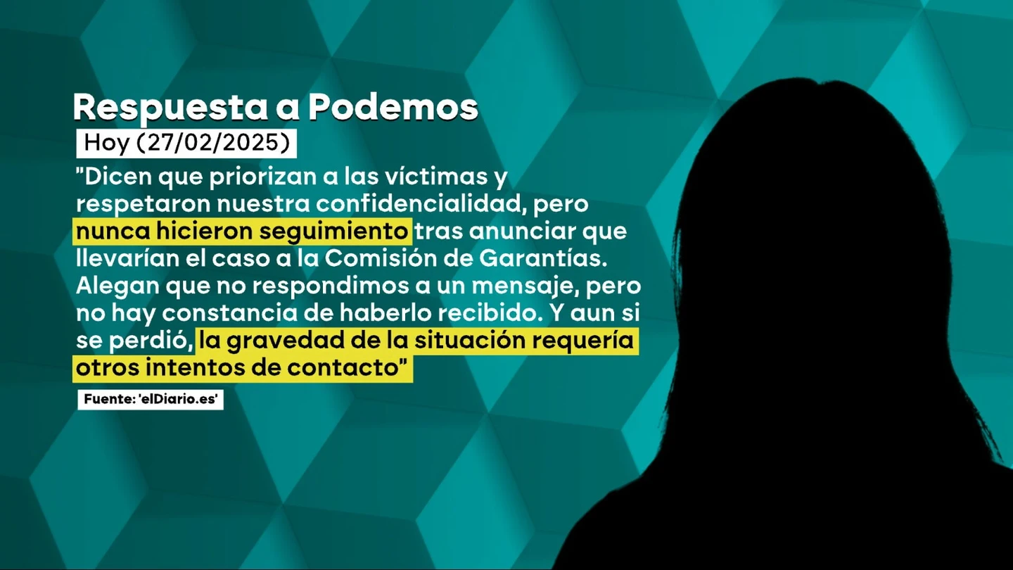 Declaración de la mujer que alertó a Podemos de las conductas de Monedero Declaración de la mujer que alertó a Podemos de las conductas de Monedero