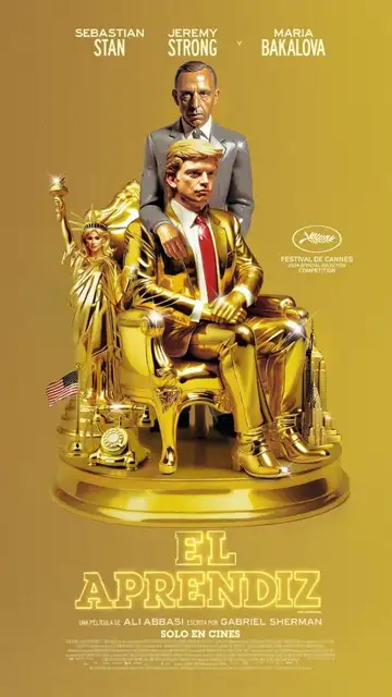 Cartel de 'El aprendiz: la historia de Trump' Cartel de 'El aprendiz: la historia de Trump'