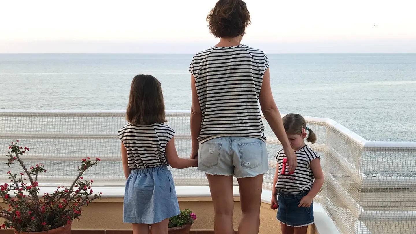 "Hace cinco años quise dedicarme a ese tiempo de maternidad que con mis dos hijas mayores no había podido vivir". "Hace cinco años quise dedicarme a ese tiempo de maternidad que con mis dos hijas mayores no había podido vivir".