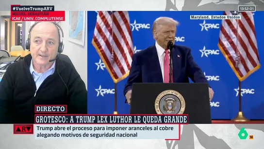 Miguel Sebastián reacciona a los aranceles de Trump: "Aceptemos que no tiene remedio y preparemos una lista de productos americanos con los que responder" Miguel Sebastián reacciona a los aranceles de Trump: "Aceptemos que no tiene remedio y preparemos una lista de productos americanos con los que responder"