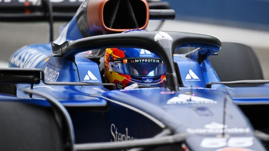 Carlos Sainz con el Williams Carlos Sainz con el Williams