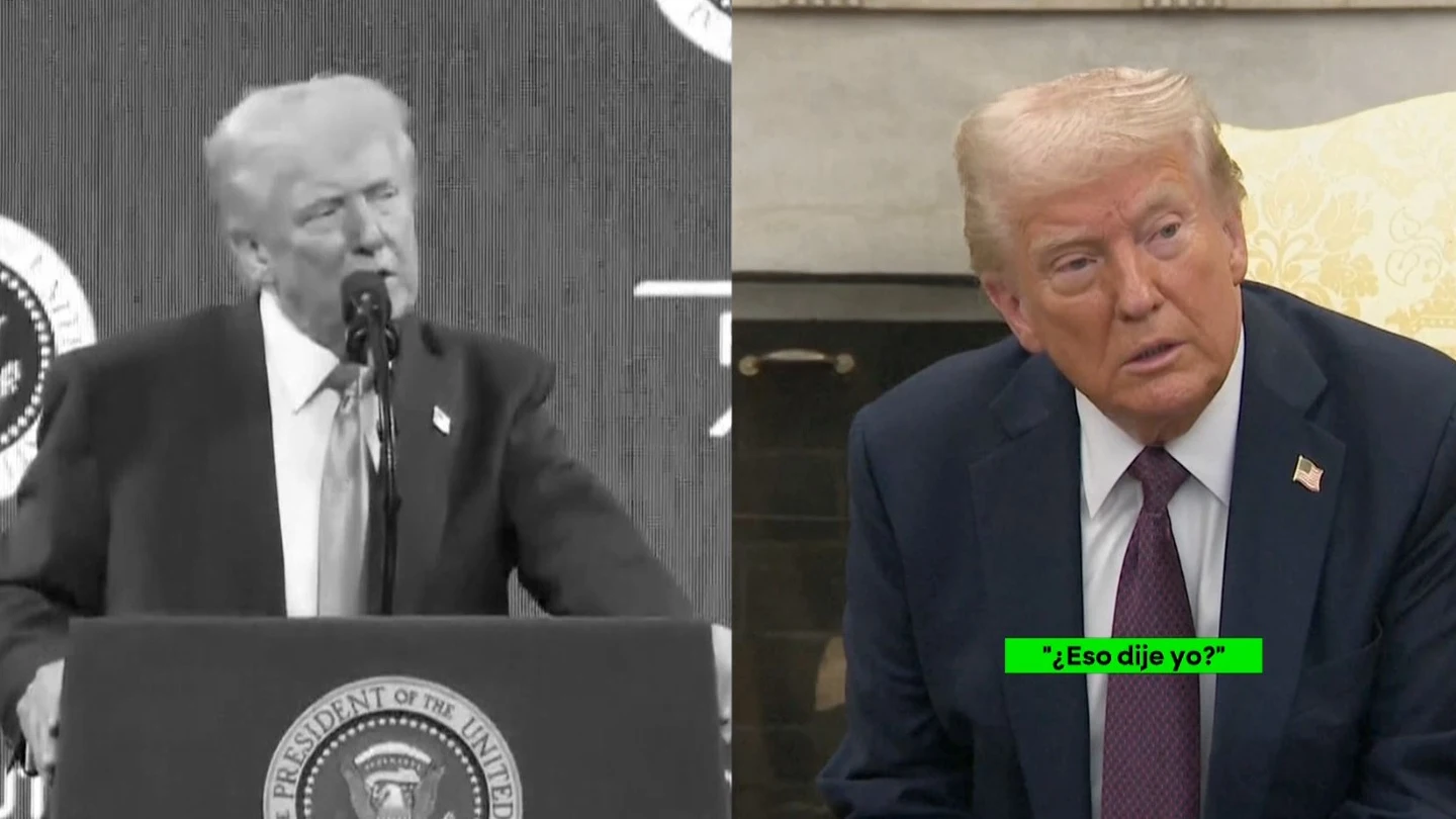 Trump niega ahora haber llamado "dictador" a Zelenski Trump niega ahora haber llamado "dictador" a Zelenski