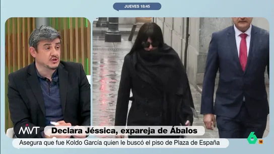 Alfonso Pérez Medina, sobre la declaración de Jésica, ex pareja de Ábalos: "Ha sido un mal trago para ella" La joven ha dado información, entre otras cosas, sobre el piso en el que vivía en Plaza de España, en Madrid. Como ha declarado, el piso lo pagó Alberto Escolano, supuesto testaferro de Víctor de Aldama.