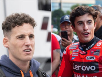 Pol Espargar&oacute; y Marc M&aacute;rquez