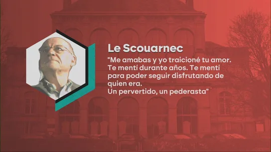 Jöel Le Scouarnec, el hombre que agredió a 300 menores, se disculpa ante su mujer: "Te mentí para poder seguir disfrutando de quién era. Un pederasta" Jöel Le Scouarnec, el hombre que agredió a 300 menores, se disculpa ante su mujer: "Te mentí para poder seguir disfrutando de quién era. Un pederasta"