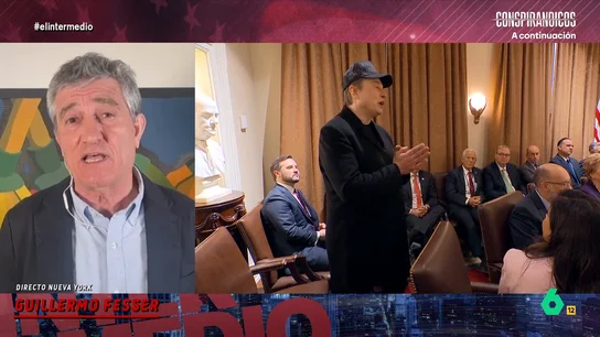 Guillermo Fesser, muy crítico con el poder de Musk: "El que lleva las riendas de este gobierno es Elon 'Manostijeras' Musk" Elon Musk fue uno de los asistentes a la primera reunión del nuevo gabinete de Trump. Esto es llamativo debido a que no es ministro. Trump le cedió la palabra y se definió como "la ayuda tecnológica del Gobierno".