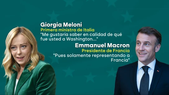 La pregunta de Meloni a Macron La pregunta de Meloni a Macron