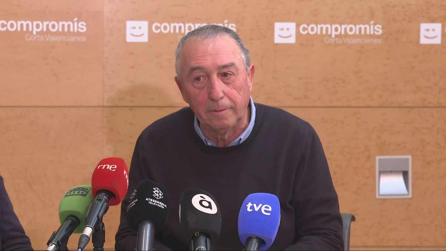 Joan Baldoví, portavoz de Compromís Joan Baldoví, portavoz de Compromís