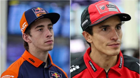 Pedro Acosta y Marc Márquez Pedro Acosta y Marc Márquez
