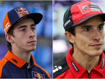 Pedro Acosta y Marc M&aacute;rquez