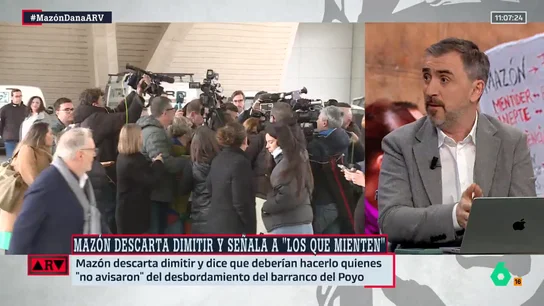 Escolar aclara por qué Mazón no dimite: "Si termina la legislatura, tiene derecho a 15 años de empleo y sueldo en el Consejo Consultivo" Escolar aclara por qué Mazón no dimite: "Si termina la legislatura, tiene derecho a 15 años de empleo y sueldo en el Consejo Consultivo"