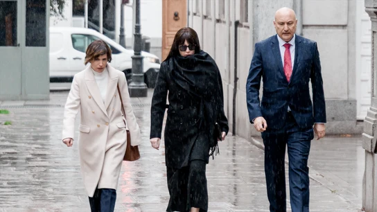 La expareja de Ábalos, Jéssica Rodríguez, a su llegada al Tribunal Supremo, a 27 de febrero de 2025, en Madrid (España). La expareja de Ábalos, Jéssica Rodríguez, a su llegada al Tribunal Supremo, a 27 de febrero de 2025, en Madrid (España).