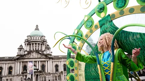 Día de San Patricio en Belfast Día de San Patricio en Belfast