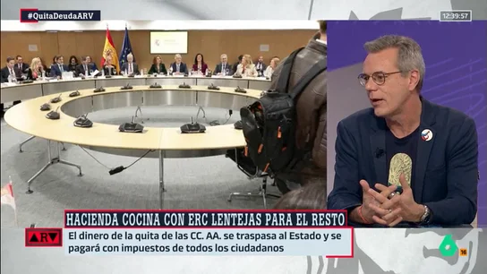 Pedro Vallín asegura que las CCAA del PP no pueden decir que 'no' a la quita: "Ayuso sí, porque le puede sacar rédito político y para ella es más importante que el dinero" Pedro Vallín asegura que las CCAA del PP no pueden decir que 'no' a la quita: "Ayuso sí, porque le puede sacar rédito político y para ella es más importante que el dinero"